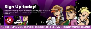 COMEONFREESPINS PROMO NO DEPOSIT